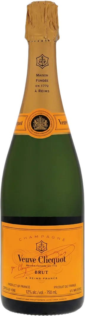 Bottiglia di Veuve Clicquot Yellow Label